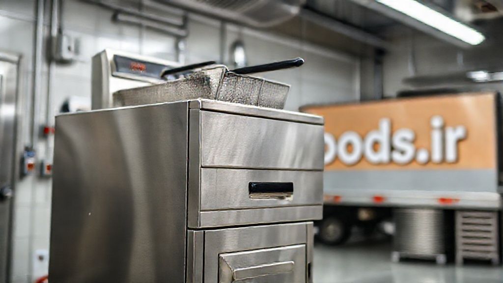 سرخ کن صنعتی مدرن در تبریز