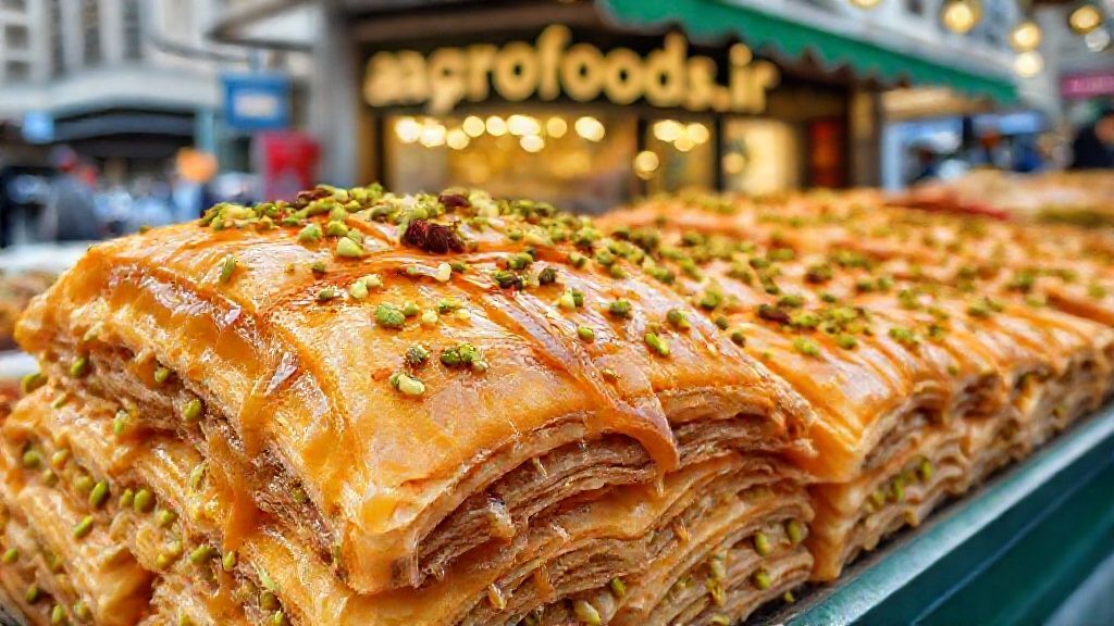 باقلوای تازه استانبولی در بازار تهران