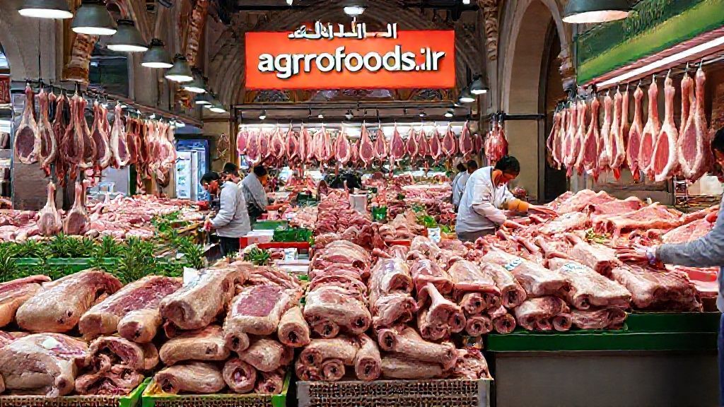بازار خرید و فروش گوشت گوسفندی در تهران