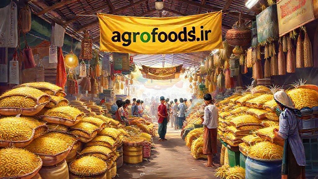 بازار عمده فروشی برنج تایلندی