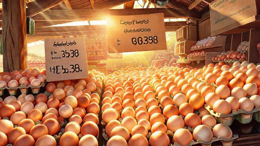 بازار تخم مرغ عمده و محصولات پروتئینی