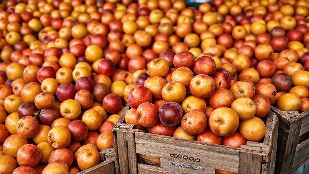 آلوچه طلایی مراغه باکیفیت برای خرید عمده