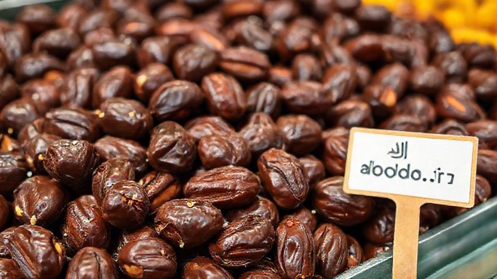 نمایش عمده خرما شکلاتی با کیفیت بالا