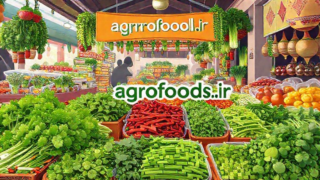 بازار پررونق سبزیجات آماده در مشهد