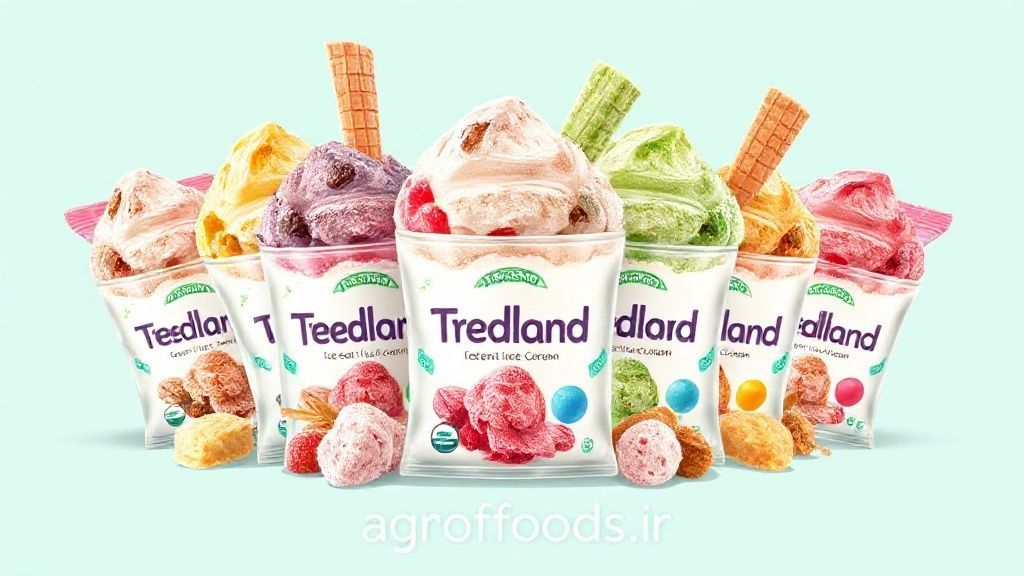 تحلیل بازار و قیمت بستنی خشک تردلند