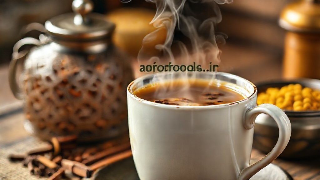 فنجان چای کرک اصلی بخارپز