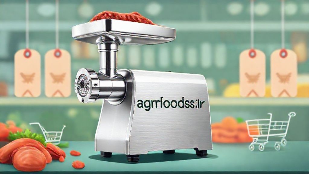 چرخ گوشت صنعتی مدرن