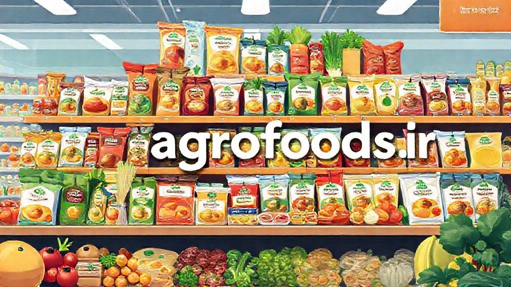 تصویری از تنوع محصولات غذایی برندهای مختلف