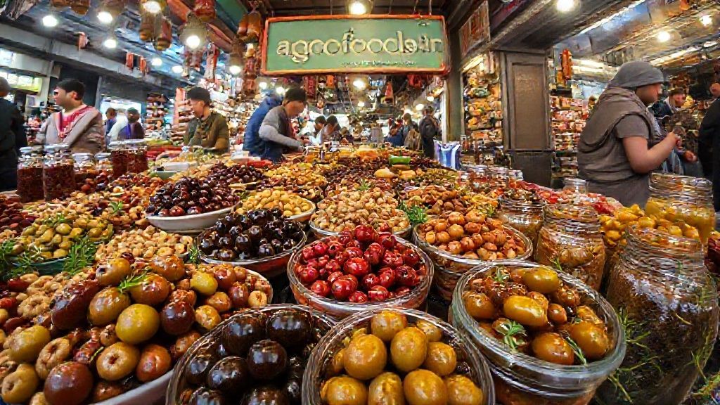 بازار پررونق زیتون پرورده در تهران