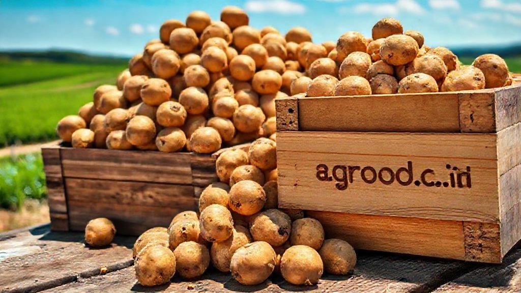 سیب زمینی صادراتی با کیفیت بالا