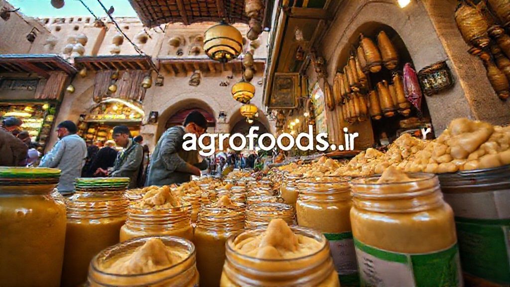 بازار سنتی یزد و خرید و فروش ارده