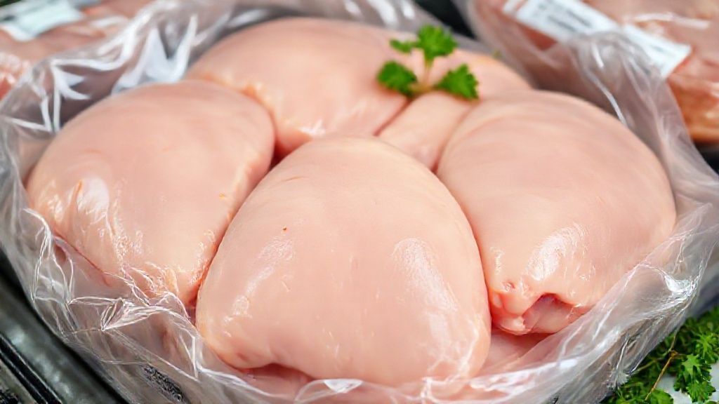 سینه مرغ عمده با بسته‌بندی حرفه‌ای
