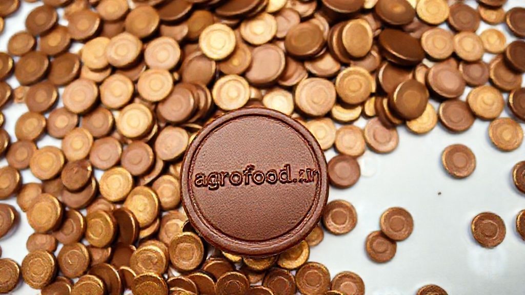 شکلات سکه ای براق و دلپذیر