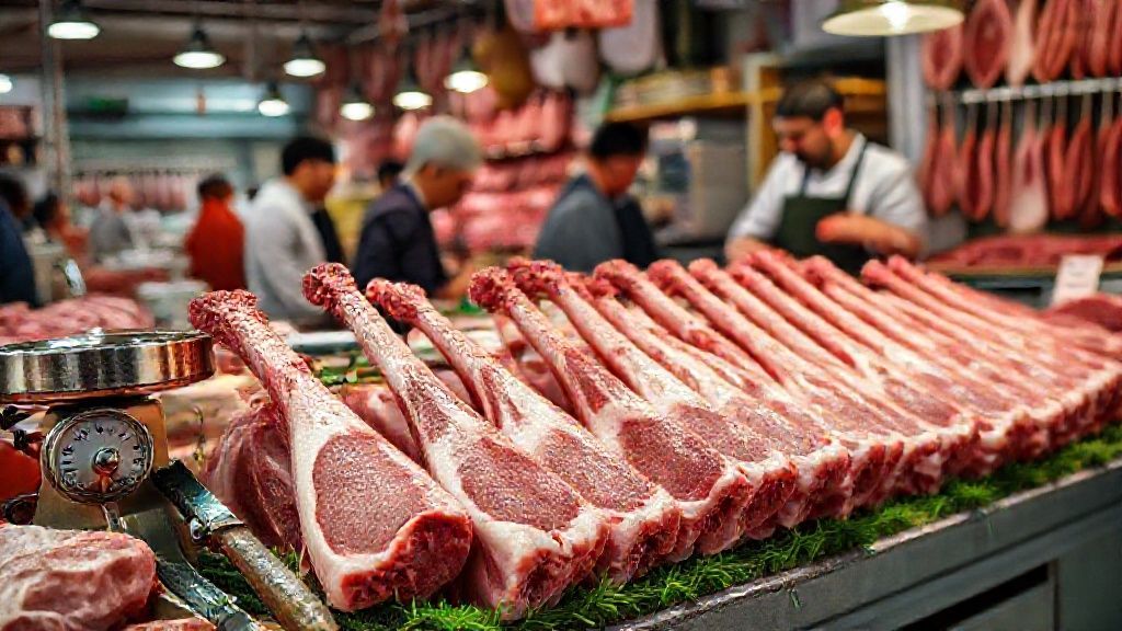 بازار پررونق گوشت ران گوساله تهران