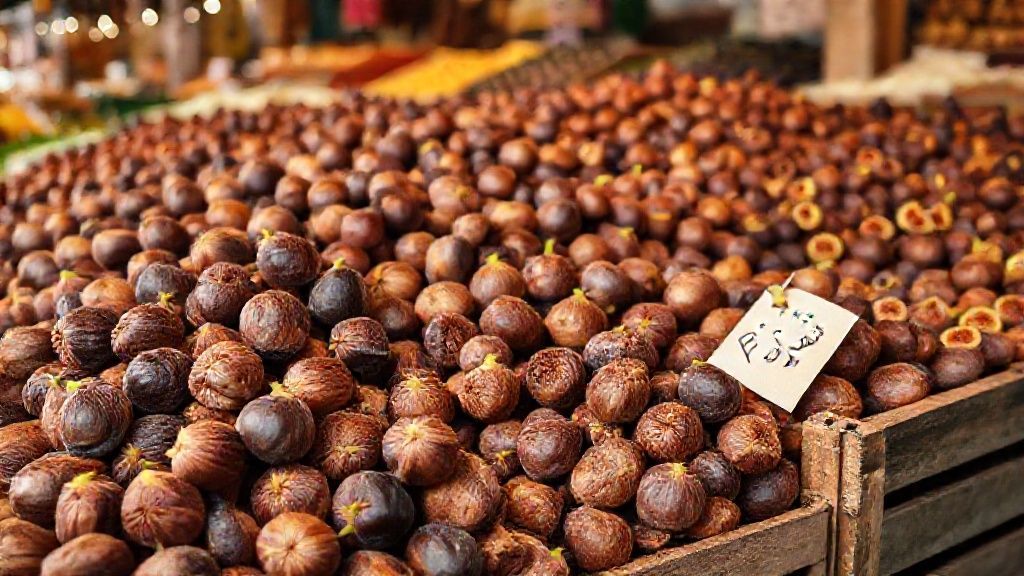 نمایش عمده انجیر خشک با کیفیت بالا