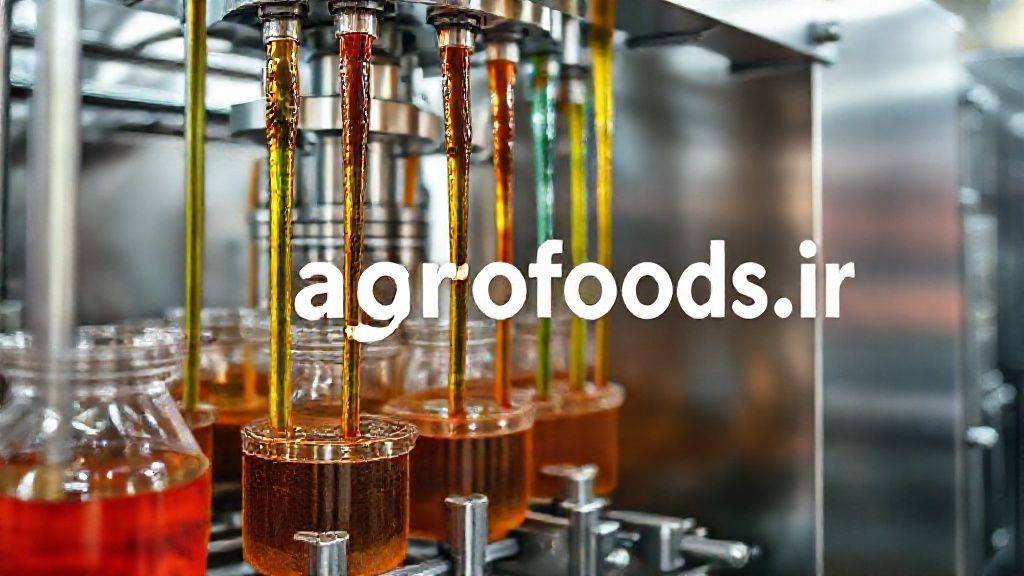 دستگاه مدرن شربت ساز در حال کار