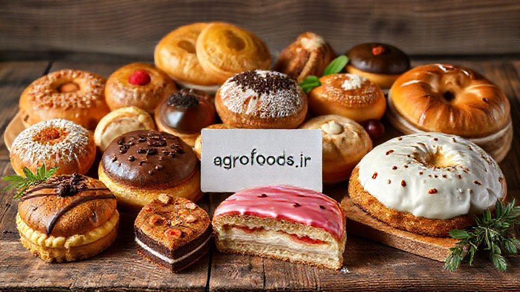 انواع شیرینی صنعتی و سنتی ایران