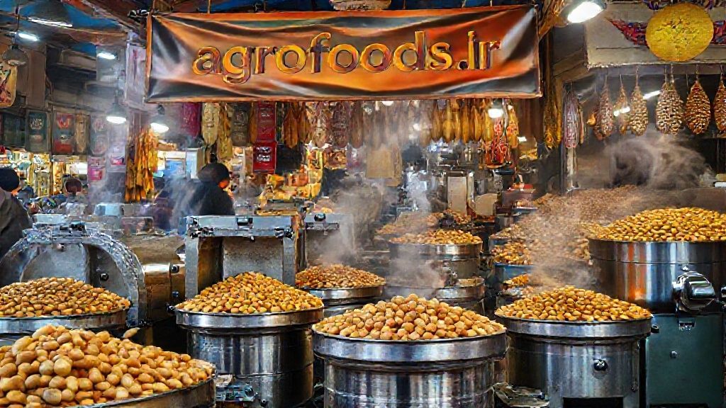 بازار پررونق آجیل در شیراز