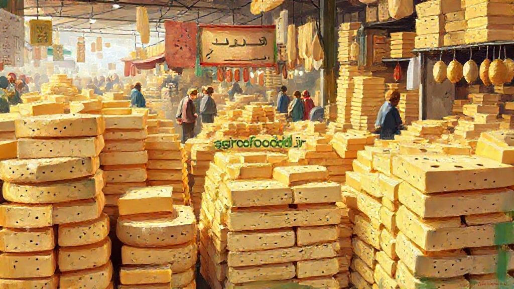 بازار عمده فروشی پنیر حلب
