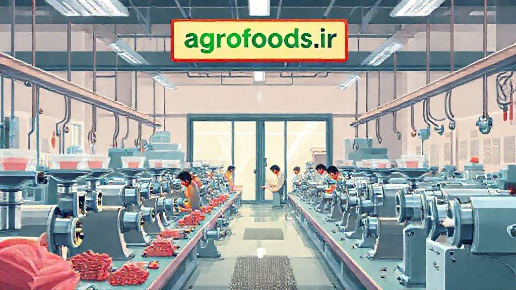 اهمیت چرخ گوشت صنعتی در خط تولید