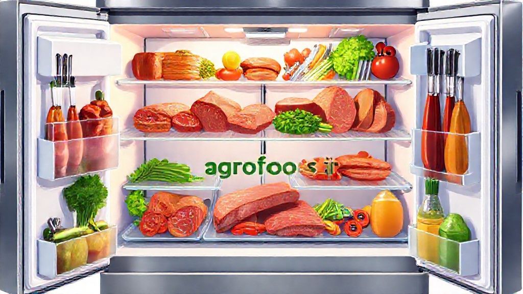 یخچال کبابی عرض پهن برای نگهداری بهداشتی گوشت