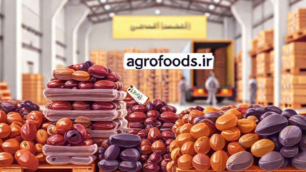 انواع خرما و قیمت آن در بازارهای صادراتی