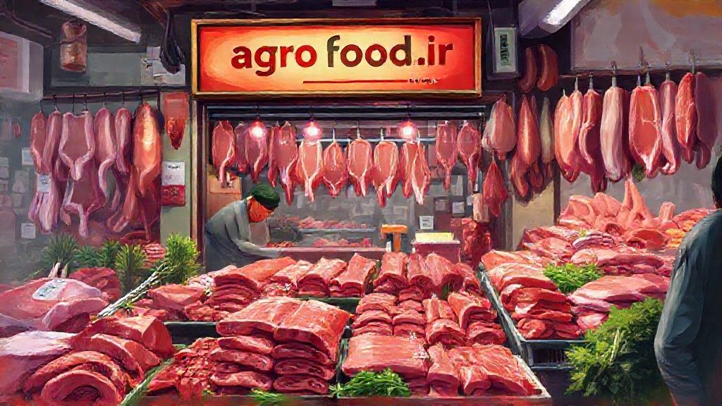 بازار گوشت گوساله در مشهد