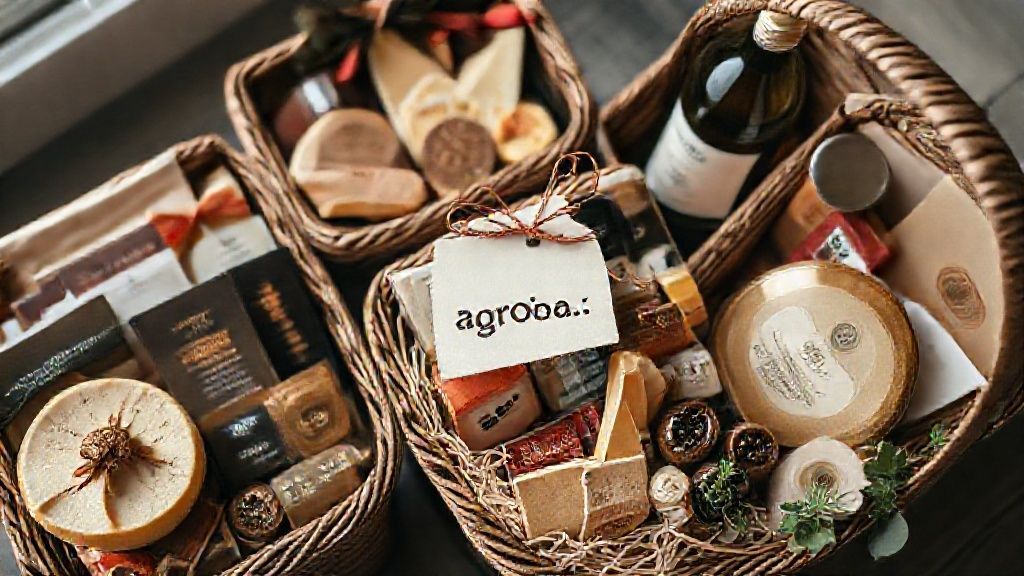 بسته‌های هدیه لاکچری با محصولات غذایی ممتاز